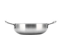 Nikou Pot à ramen coréen en acier inoxydable pour spaghettis, soupe et porridge - 26 cm