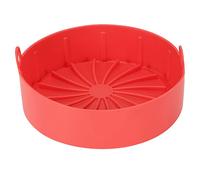 Nikou Prure Cooker Accory Tapis de cuisson en silicone pour poêle à frire et gâteau Rouge 24 cm de diamètre