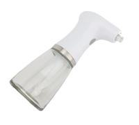 Nikou Pulvérisateur d'huile électrique avec lumière LED, flacon distributeur d'huile continu en verre pour la cuisine, buse réglable, facile à utiliser, capacité de 300 ml