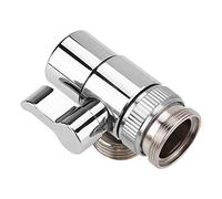 Nikou Répartiteur de robinet de lavabo de salle de bain et de cuisine vers adaptateur de tuyau M24, vanne de dérivation de robinet pour évier et tuyau de connexion