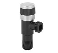 Nikou Robinet d'angle triangulaire en acier inoxydable G1/2" pour toilettes, design, installation facile