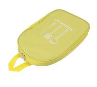 Nikou Sac à ustensiles de cuisine de voyage de camping, pochette portable avec poignée pour barbecue, kit de cuisine, kaki, idéal pour le camping et la cuisine en plein air