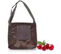 Nikou Sac de Chasse Aux Champignons, Sac de Cueillette de Fruits, Maille Récolte de Grande Capacité Recherche de Nourriture Pliable Stockage des Fruits pour Verger, Ferme et Jardin
