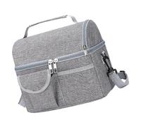 Nikou Sac Isotherme Grande Capacité Double Couche Portable Sac Thermique pour Lunch Box Baby Bottle 30x15x25cm Imperméable Léger Convient pour Voyage, multicolore