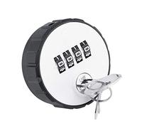 Nikou Serrure à Combinaison, Serrures à Code à 4 Chiffres Serrure Boite Aux Lettres en Alliage de Zinc, Came Sans Clé de Meuble, pour Armoire, Tiroir, Boîte aux Lettres (26 mm)