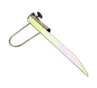 Nikou Support de Parasol en Fer, Piquet de Sol pour Pelouse 42 cm