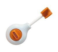 Nikou Support de pommeau de douche adhésif puissant, support de douche mural réglable en ABS pour salle de bain, support mural de douche, design mignon