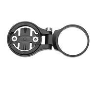 Nikou Support d'ordinateur de vélo - Support d'extension de Compteur kilométrique en Alliage d'aluminium, Support d'ordinateur de vélo (Couleur : Black)