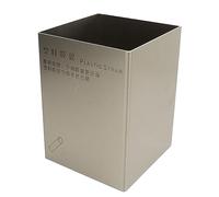 Nikou Support en acier inoxydable, récipient de rangement pour boissons, bar, restaurant, couleur argent, design