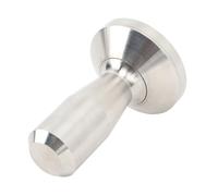 Nikou Tamper à café 58 mm, poignée ergonomique en acier inoxydable, porte-filtre accory pour machine à café domestique, argenté