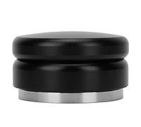 Nikou Tamper à café en acier inoxydable, fond plat 58 mm, outil de tampage manuel avec poignée en bois, distributeur de café, accory, 5,8 cm