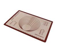 Nikou Tapis de cuisson en fibre de verre en silicone, tapis de pétrissage, plaque de cuisson pour la maison, la cuisine, la boulangerie, antiadhésif, résistant à la chaleur, 40 x 30 cm, ustensile de