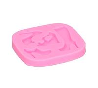 Nikou Tapis de cuisson en silicone 40 x 60 cm, antidérapant, outil de cuisson pour pâtisserie, rouge, idéal pour la pâtisserie et la cuisine, facile à nettoyer