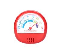 Nikou Thermomètre de réfrigérateur mécanique à grand cadran, rouge, mesure précise de la température pour réfrigérateur et zer, affichage facile à lire