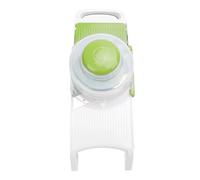 Nikou Trancheuse de pommes de terre, broyeur de julienne multifonction vert, hachoir à légumes très efficace pour frites et frites, design sûr, gadget de cuisine