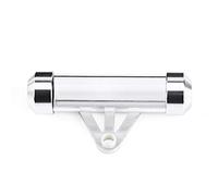 Nikou Tube de disque fiscal robuste et sécurisé à moto à choix multiple, cadre de support cylindrique durable étanche à l'eau(argent)