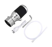 Nikou Wirel Pompe à bouteille d'eau potable électrique rechargeable par USB, distributeur intelligent, noir, compatible avec les bouteilles de 18 litres, facile à utiliser