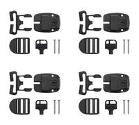 Niktule Clips de Couverture de Spa pour Spa - Kit de réparation de loquet cassé pour Couvercle de Spa, 4 Ensembles, avec Fente | Accessoires de quincaillerie pour Sangles de Couverture de Spa