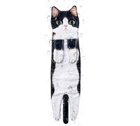 Niktule Cute Cat Shaped Hand Towels, Bathroom Cat Hand Towels for Bathroom Kitchen, Decorative Animal Washcloths Face Towels for Housewarming