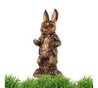 Niktule Jardin d'ornement du Pays des Merveilles d'Alice | Sculpture en résine d'Alice, chapelier Fou,Jardin pour Patio extérieur intérieur, Cadeaux Pâques