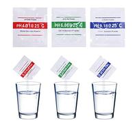 Niktule Poudre d'pH-mètre | Solution Poudre Tampon PH Facile à Utiliser - Outil Test pH précis et Facile à Utiliser