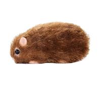 Niktule Poupée Hamster Reborn, Jouets Hamster - Jouets Compagnon Hamster Doux de 5 Pouces - Jouet de Hamster élastique Fait à la Main, poupée Animale de Hamster réaliste et créative pour Cadeaux de