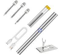 Niktule Wireless Charging Welding Tool, Cordless Soldering Iron Kit, Electrical Soldering Repair Tool for Metal Jewelry Electric, Rechargeable Battery Powered Rechargeable Soldering Iron