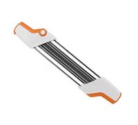 Nikunty Affûteuse De Lime À Chaîne pour Tronçonneuse en Métal 2 en 1 4,8 Mm