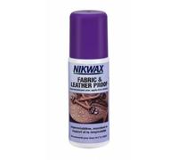 Nikwax - Fabric & Leather Proof - Imperméabilisant pour chaussures en tissu ou cuir avec applicateur éponge - 125 mL