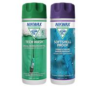 Nikwax Tech Wash & Softshell Proof 300Ml Détergent Imprégnation Vêtements