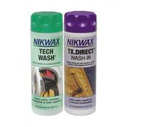 Pack savon liquide Loft Tech Wash + imperméabilisant Wash-In Tx Direct Nikwax G