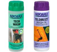 NIKWAX Twin Pack Tech Wash + Tx Direct Wash In 300ml - Mixte - Vert / Violet - taille Unique- modèle 2027