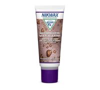 Nikwax WATERPROOFING WAX FOR LEATHER 100ml, Applicateur éponge neutre, Imperméabilise & protège les chaussures, gants et équipements en cuir lisse, sans PFAS, facile à utiliser