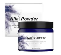Nila Blue Powder Marocain, masque facial quotidien, minimiseur des pores éclaircissants, formule de soins de la peau de lavage rares