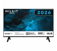 Nilait Prisma 55UD7004ST Smart TV 55 Pouces 4K UHD, LED, WebOS, HDR, WiFi, Commande Vocale, Téléviseur Ultra HD 55 efficacité énergétique E]