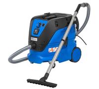 Nilfisk 107412103 Attix Aspirateur Eau de 33-2L IC Filtre Met Fleece Filterzak Automatique 1400 W 230 V bleu