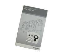 Sacs microfibres par 5 AERO 107419590 pour Aspirateur NILFISK