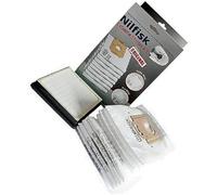 Nilfisk Kit Extreme 107403113 – 8 sacs synthétiques multicolores + filtre HEPA H14
