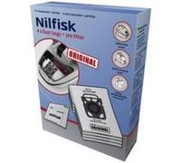 Nilfisk Sacs de remplacement pour aspirateurs Elite, Extreme, King – 4,5 L – Lot de 4