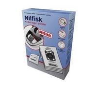 Lot de 4 sacs remplacement - Nilfisk - Pour Aspirateur Elite, Extreme, King - 4.5 L