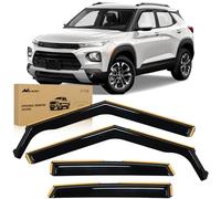 Nilight Durable in Channel Lot de 4 Pare-Pluie pour Chevrolet Trailblazer 2021, 2022, 2023 et 2024
