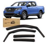 Nilight in Channel - Lot de 4 Pare-Pluie pour Honda Ridgeline 2017, 2018, 2019, 2020, 2021, 2022, 2023, 2024 - Déflecteurs de fenêtre d'origine