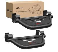 Nilight Lot de 2 marchepieds latéraux compatibles avec Ford Bronco 2/4 Portes avec Rails Rock Rails 2021, 2022, 2023, 2024