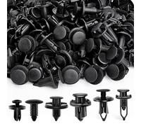 Nilight Lot de 200 clips de fixation de voiture 6 mm, 7 mm, 8 mm, 9 mm, 10 mm Vis d'extension de remplacement pour pare-chocs GM Ford Toyota Honda Chrysler Nissan