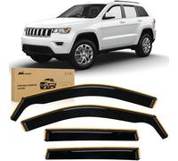 Nilight Lot de 4 déflecteurs d’air Pare-Pluie pour Jeep Grand Cherokee 2011-2020