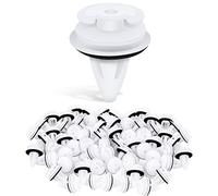 Nilight Lot de 50 clips de fixation de panneau de garniture de porte 9 mm compatibles avec BMW #51411973500 Series 3, 5 et 7 E46 E36 E34 E38 E39 M3 - avec bague d'étanchéité