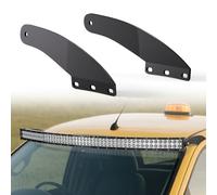 Nilight Support de barre lumineuse LED incurvée de 127 cm - Supports de montage supérieurs pour cabine de toit - Compatible avec Ford Ranger 1993-2011 Pickup 4 portes ou 2 portes