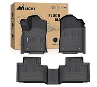 Nilight Tapis de Sol en TPE pour Dodge Durango/Jeep Grand Cherokee 2016, 2017, 2018, 2019, 2020, 2021, Toutes Saisons, sur Mesure