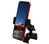 Nilkatss Support de téléphone en alliage d'aluminium amélioré pour Jeep Wrangler 2018-2023 JL JLU et Gladiator JT 2020-23, le support de téléphone Wrangler s'adapte à tous les appareils intelligents