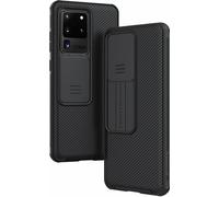 Nilkin CamShield Case Slim Housse pour téléphone portable Housse de protection avec protection pour appareil photo compatible avec Samsung Galaxy M54 5G